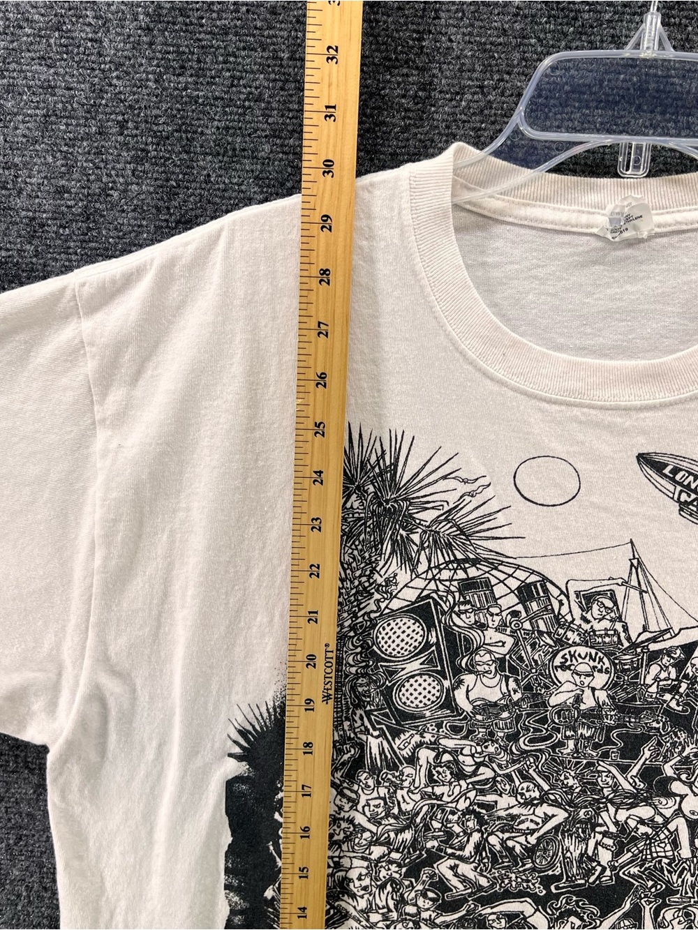 Vintage Sublime Tour Shirt XL Ska Punk Band Mosh Pit Grunge 90s Anvil Tag RARE - Picture 6 of 8